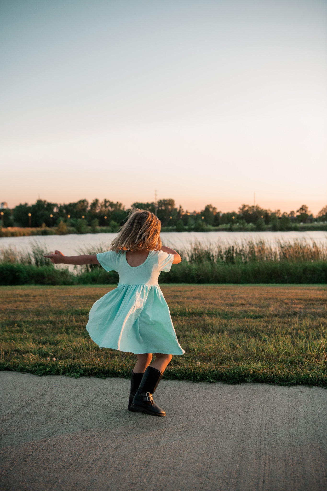 Toddler Cotton Twirl Dress with Short Sleeves: Classic, Cozy, Comfort for Everyday Adventures.